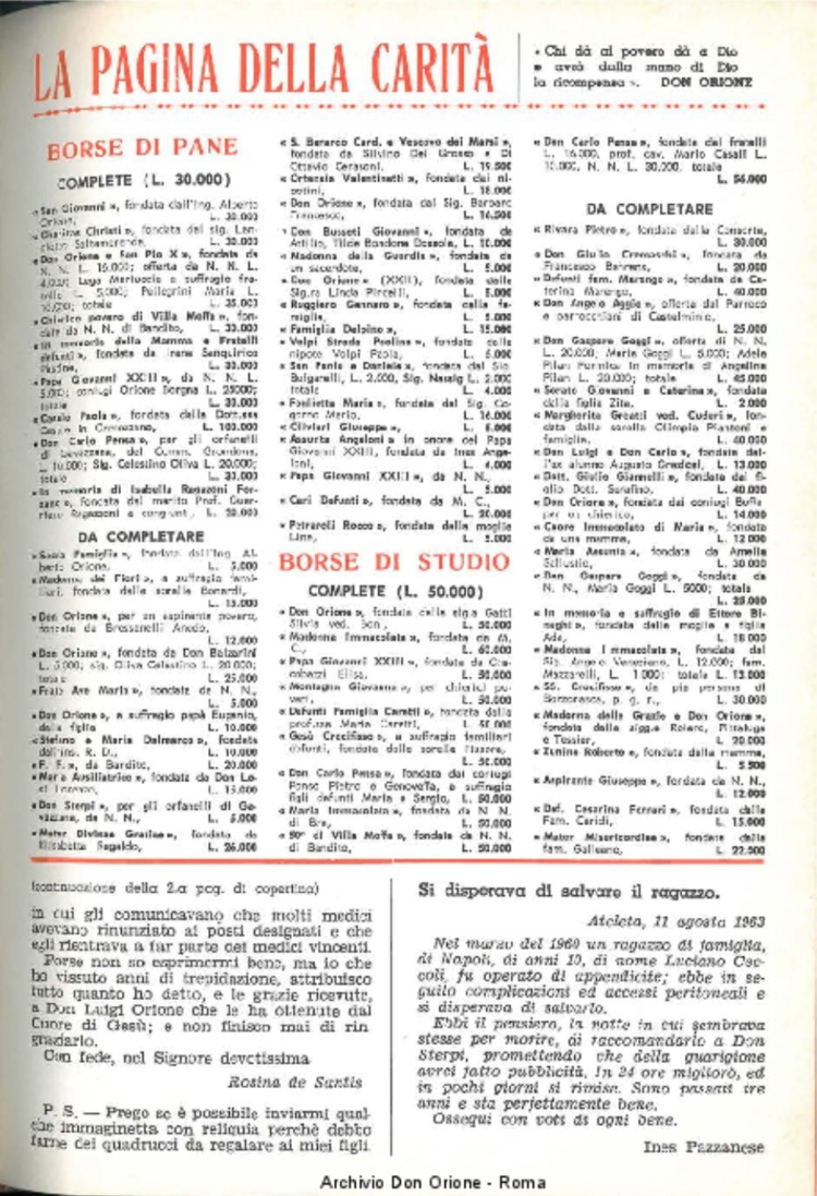 La piccola Opera della Divina Provvidenza, 59, 07, 01-04-1964, pagina 19