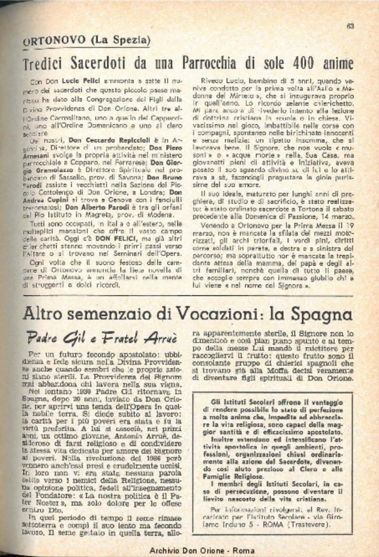 La piccola Opera della Divina Provvidenza, 59, 07, 01-04-1964, pagina 25