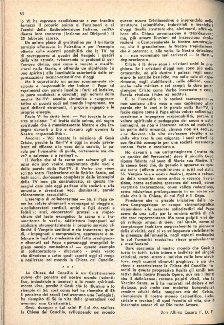 La piccola Opera della Divina Provvidenza, 59, 07, 01-04-1964, pagina 30