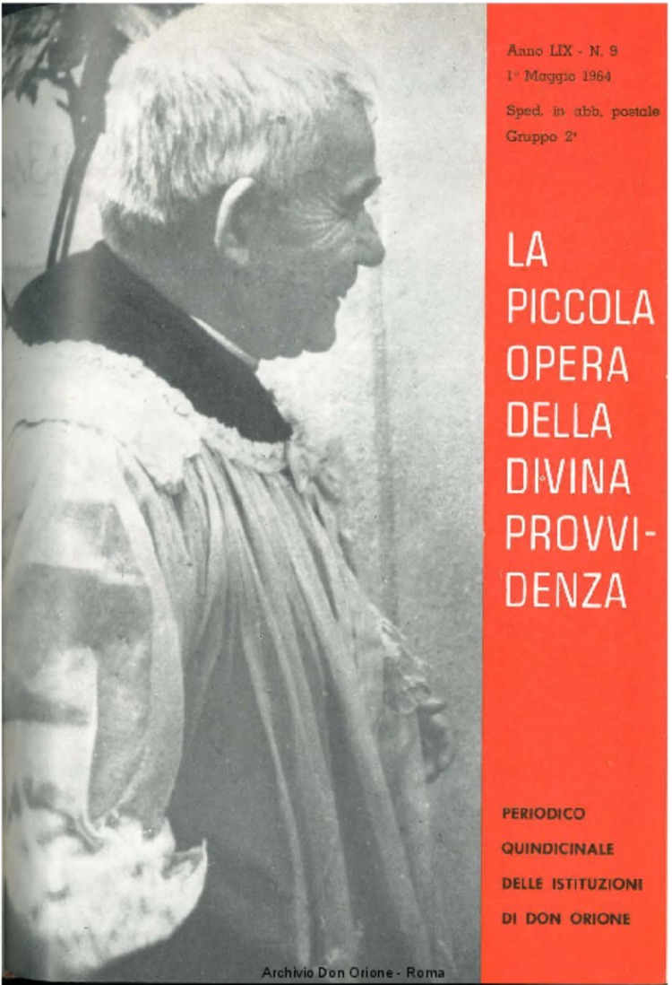 La piccola Opera della Divina Provvidenza, 59, 09, 01-05-1964, pagina 1