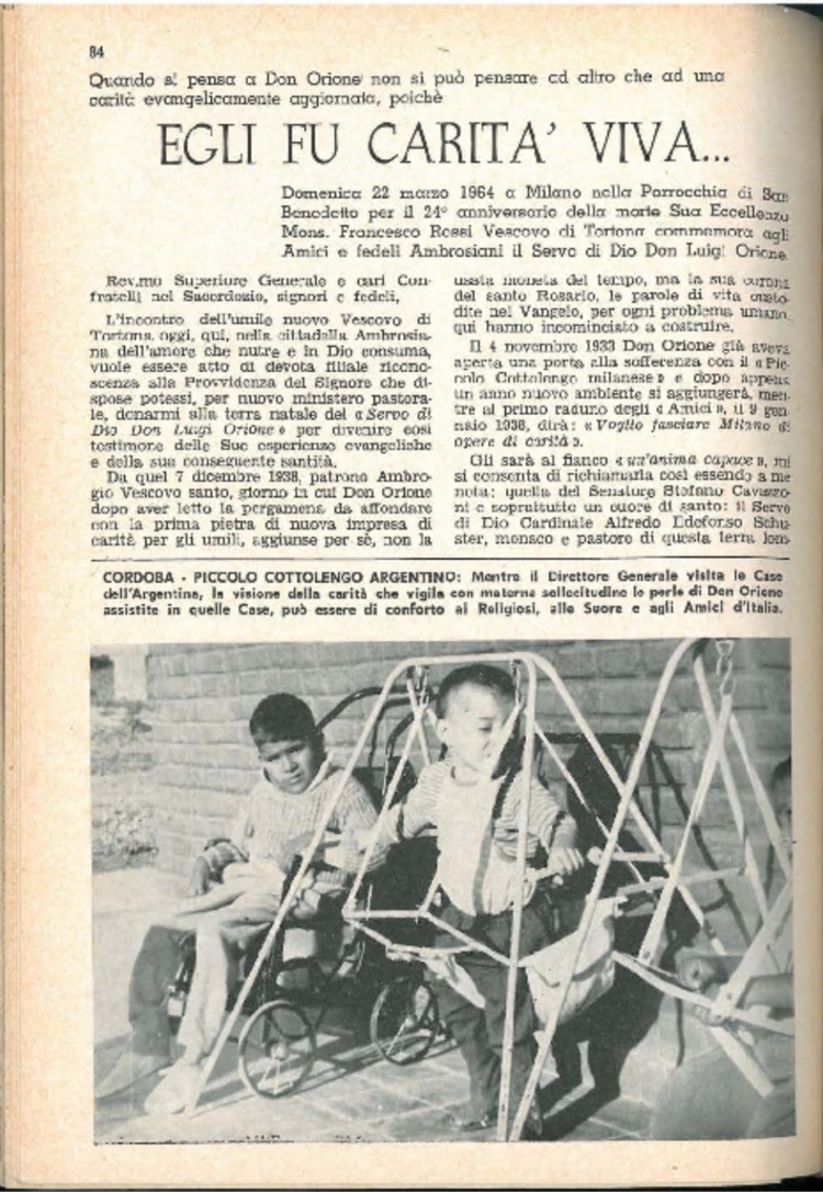 La piccola Opera della Divina Provvidenza, 59, 09, 01-05-1964, pagina 8