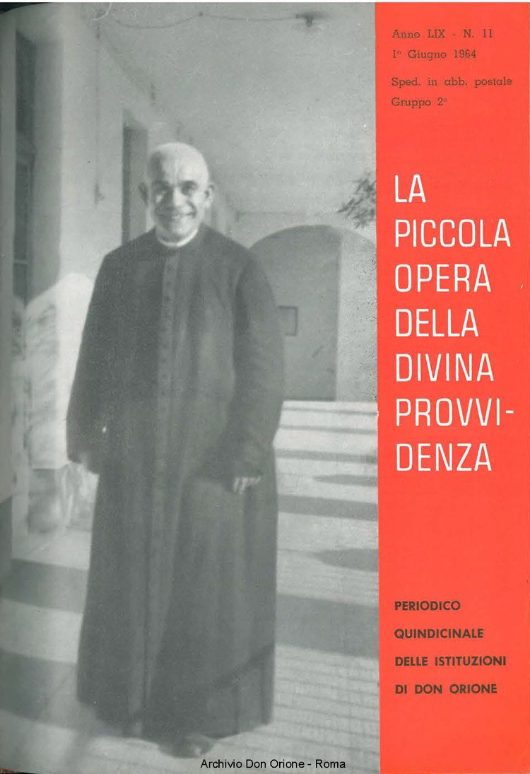 La piccola Opera della Divina Provvidenza, 59, 11, 01-06-1964, pagina 1