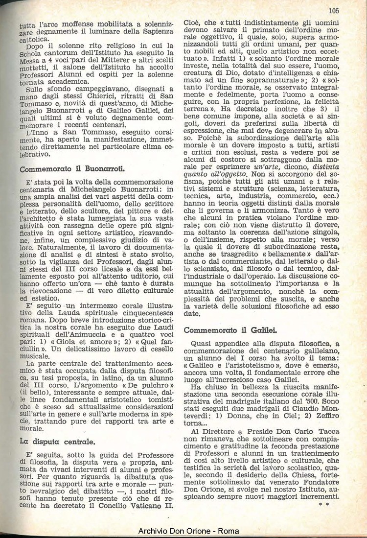 La piccola Opera della Divina Provvidenza, 59, 11, 01-06-1964, pagina 9
