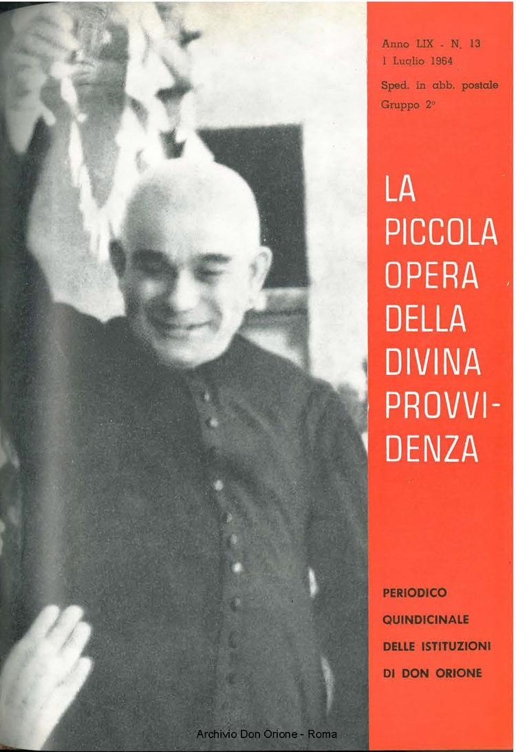 La piccola Opera della Divina Provvidenza, 59, 13, 01-07-1964, pagina 1