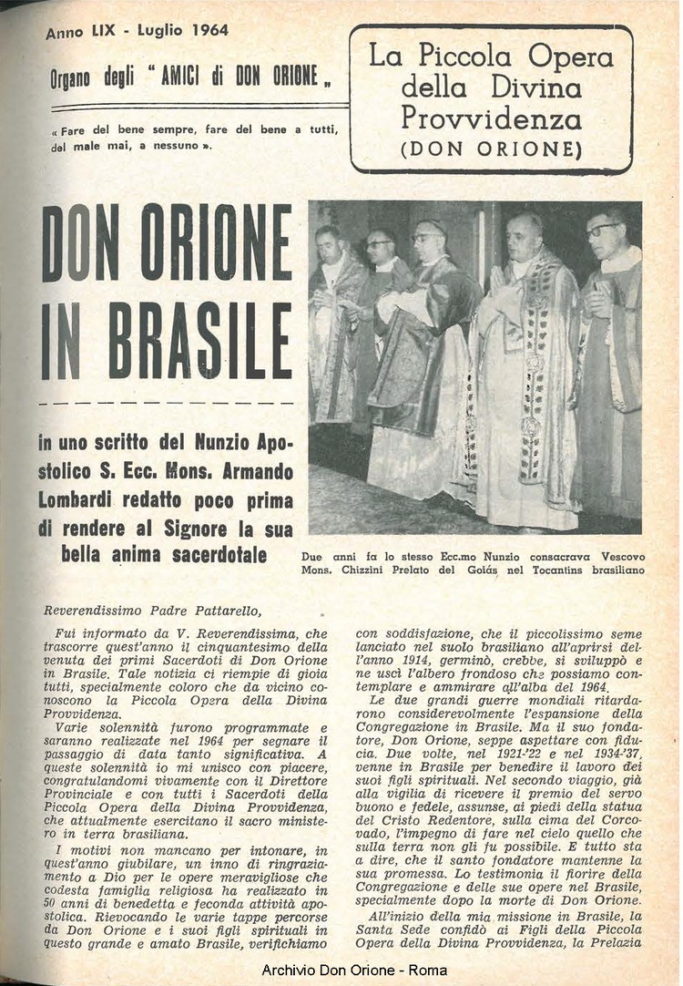 La piccola Opera della Divina Provvidenza, 59, 13, 01-07-1964, pagina 3