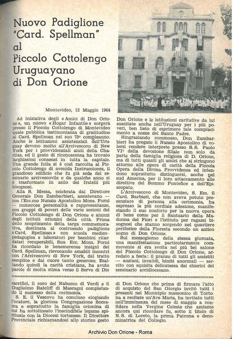 La piccola Opera della Divina Provvidenza, 59, 13, 01-07-1964, pagina 9