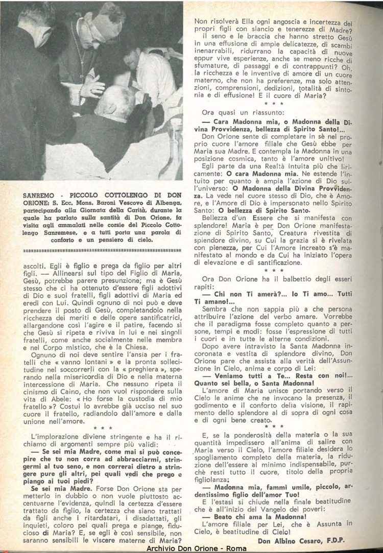 La piccola Opera della Divina Provvidenza, 59, 15, 01-08-1964, pagina 12