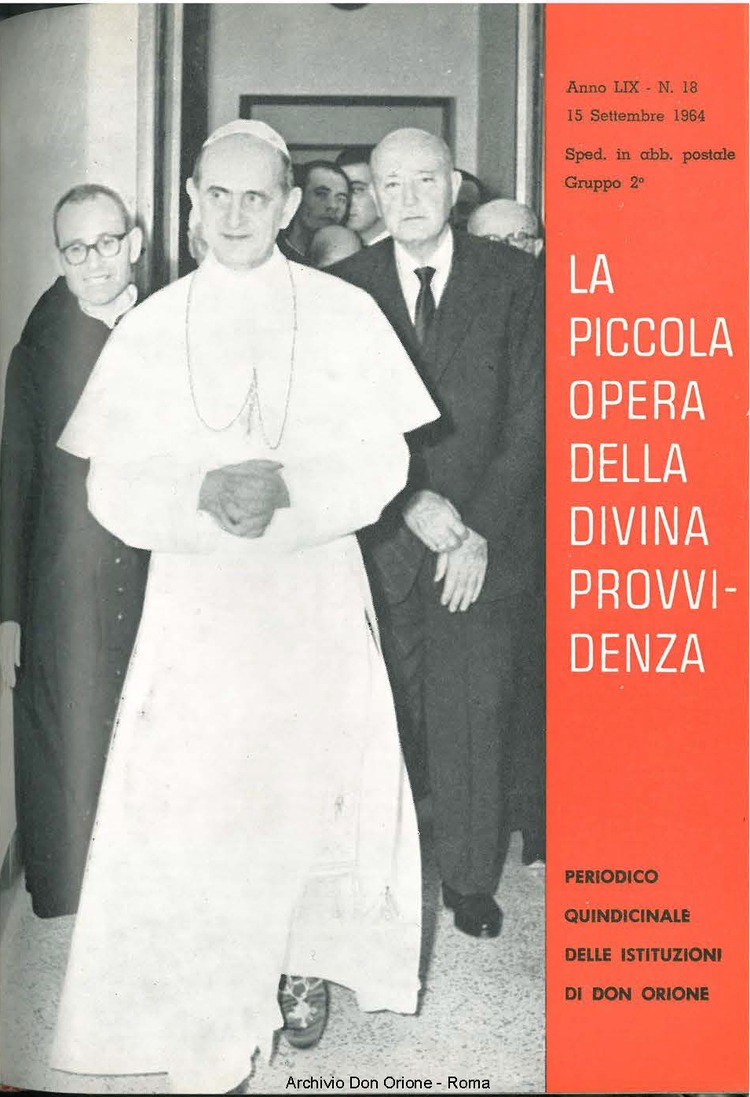 La piccola Opera della Divina Provvidenza, 59, 18, 15-09-1964, pagina 1