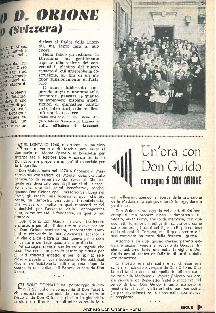 La piccola Opera della Divina Provvidenza, 59, 18, 15-09-1964, pagina 11