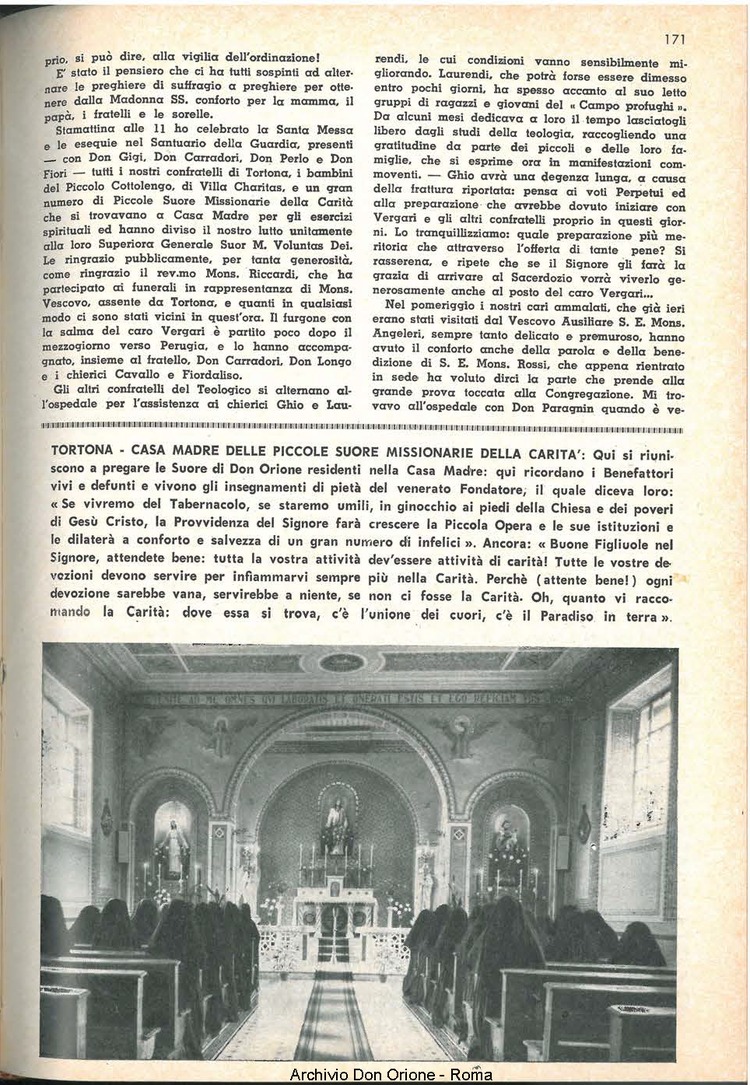 La piccola Opera della Divina Provvidenza, 59, 18, 15-09-1964, pagina 15
