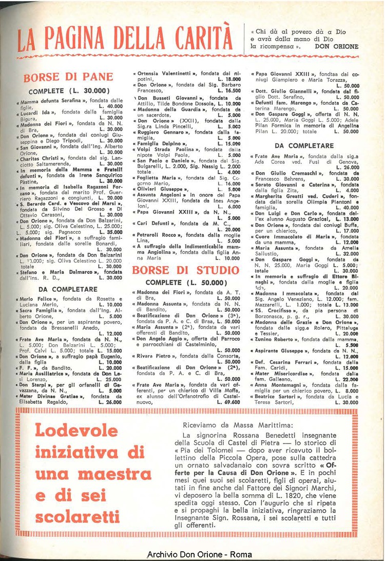 La piccola Opera della Divina Provvidenza, 59, 18, 15-09-1964, pagina 19