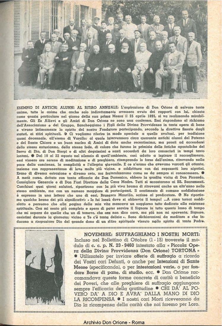 La piccola Opera della Divina Provvidenza, 59, 20, 15-10-1964, pagina 13