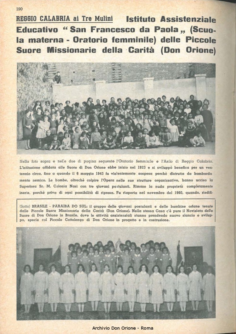 La piccola Opera della Divina Provvidenza, 59, 20, 15-10-1964, pagina 14