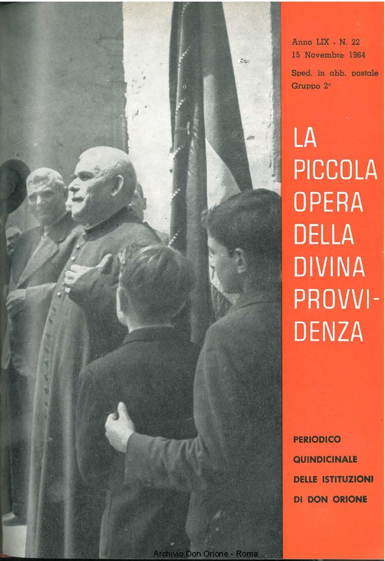 La piccola Opera della Divina Provvidenza, 59, 22, 15-11-1964, pagina 1
