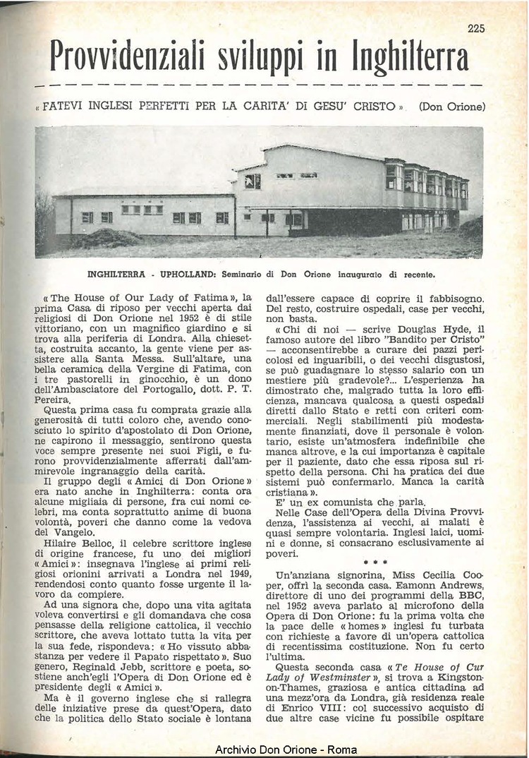 La piccola Opera della Divina Provvidenza, 59, 24, 15-12-1964, pagina 9