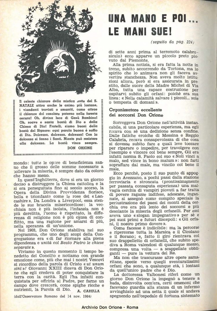 La piccola Opera della Divina Provvidenza, 59, 24, 15-12-1964, pagina 12