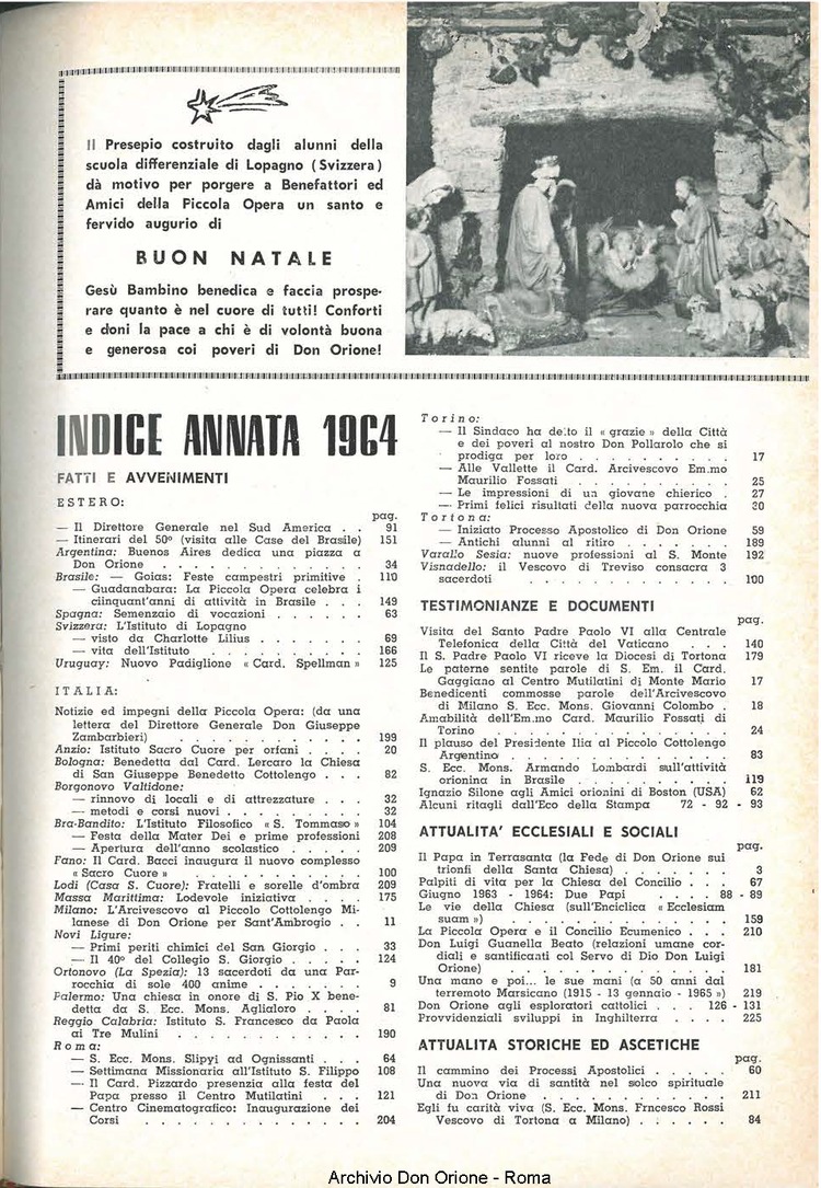 La piccola Opera della Divina Provvidenza, 59, 24, 15-12-1964, pagina 17