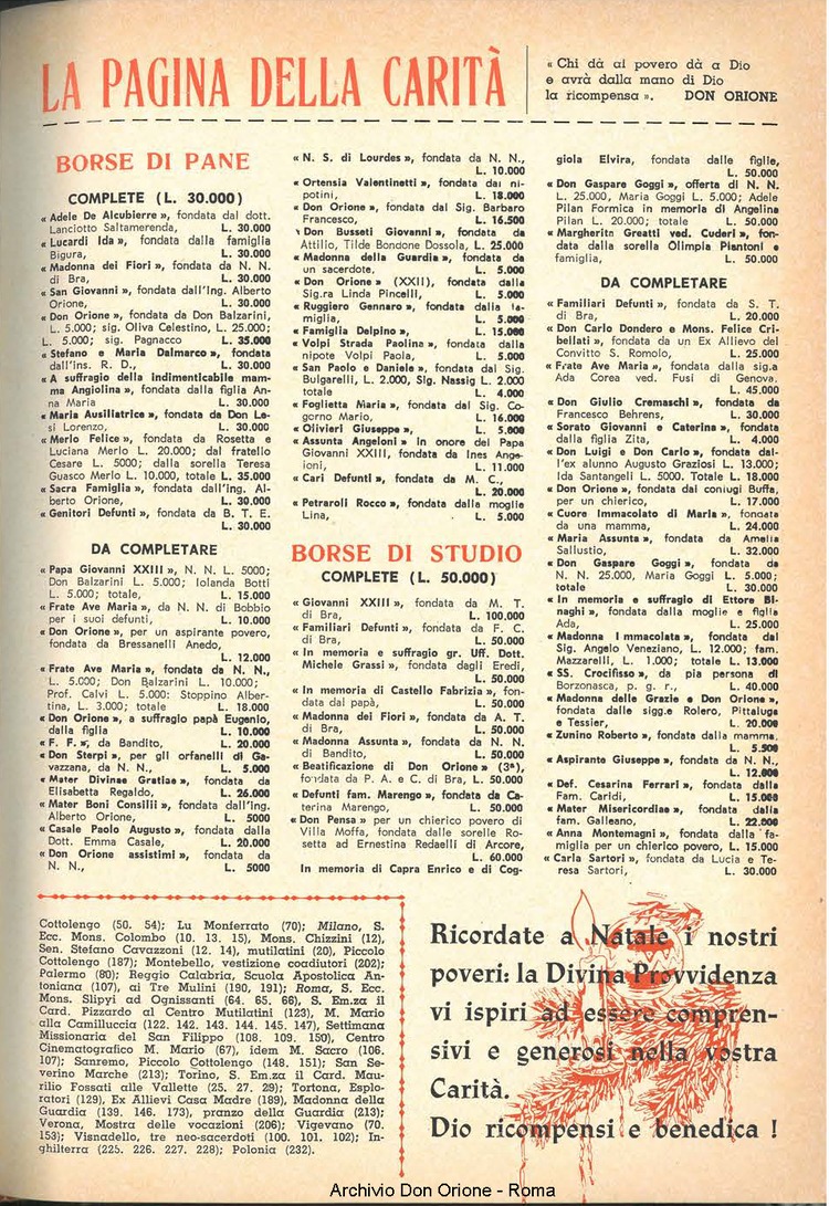 La piccola Opera della Divina Provvidenza, 59, 24, 15-12-1964, pagina 19