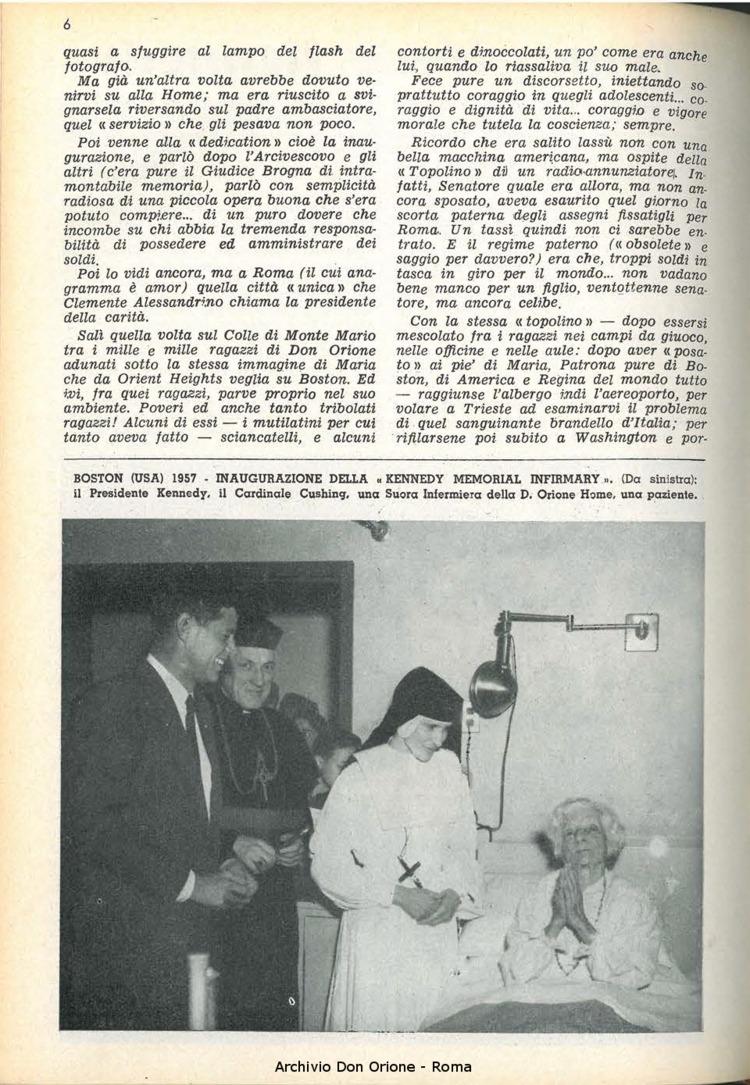 La piccola Opera della Divina Provvidenza, 60, 02, 15-01-1965, pagina 6