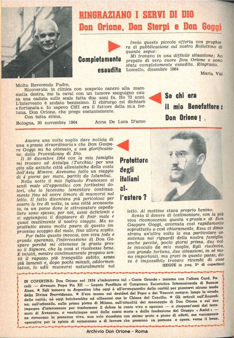 La piccola Opera della Divina Provvidenza, 60, 04, 15-02-1965, pagina 2