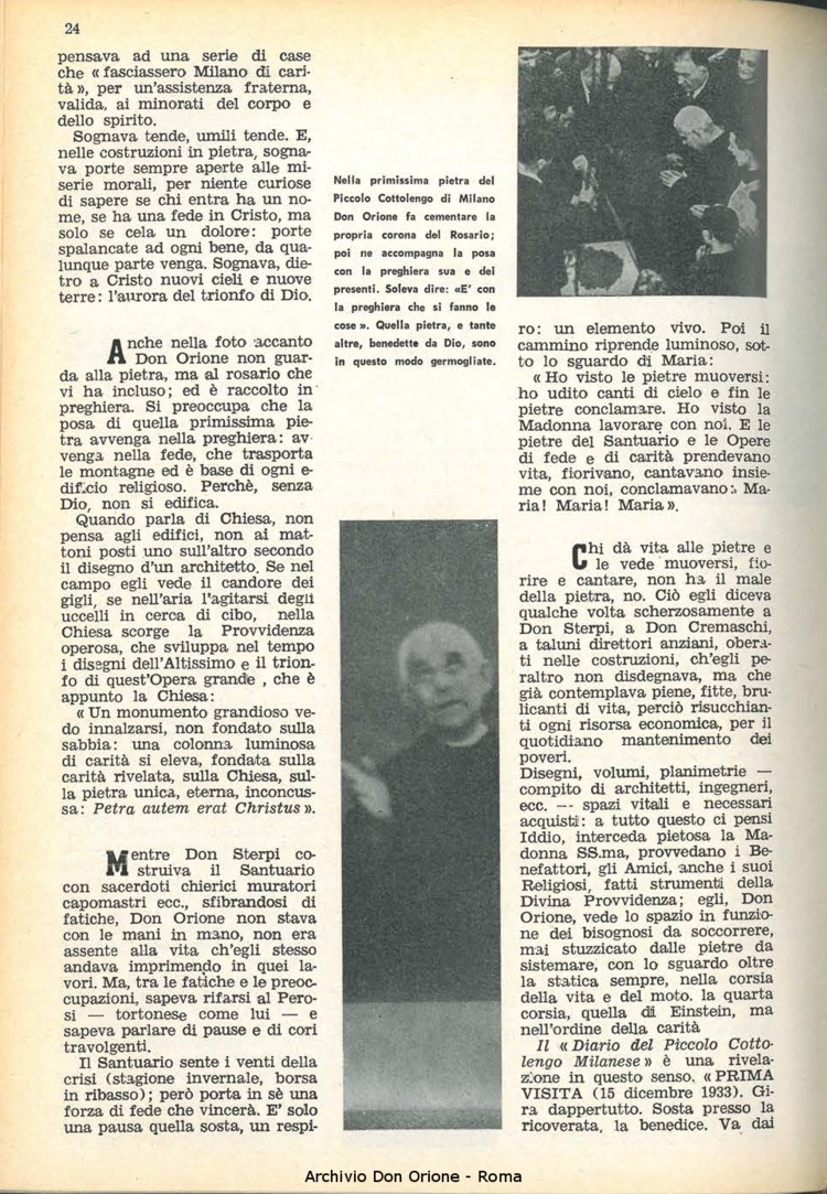 La piccola Opera della Divina Provvidenza, 60, 04, 15-02-1965, pagina 4