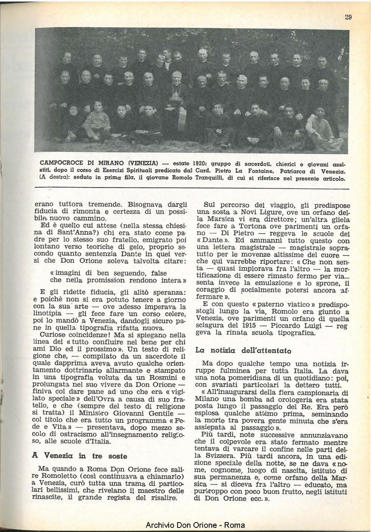 La piccola Opera della Divina Provvidenza, 60, 04, 15-02-1965, pagina 9