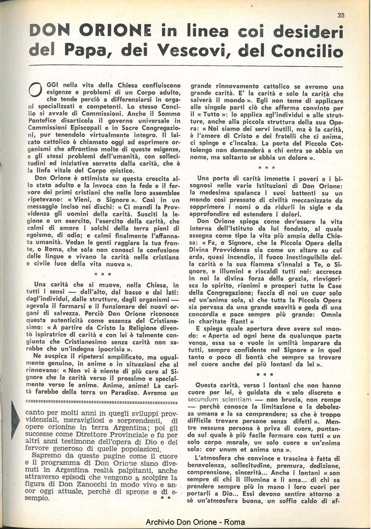 La piccola Opera della Divina Provvidenza, 60, 04, 15-02-1965, pagina 15