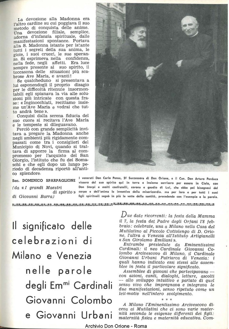 La piccola Opera della Divina Provvidenza, 60, 05, 01-03-1965, pagina 13