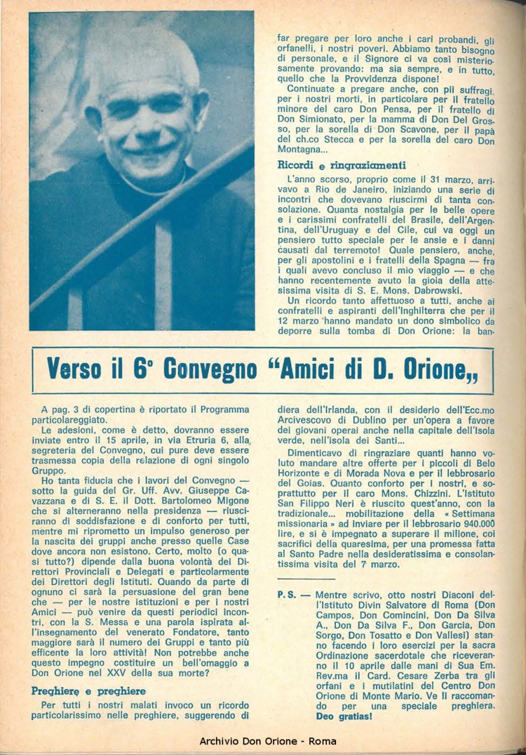 La piccola Opera della Divina Provvidenza, 60, 08, 15-04-1965, pagina 4