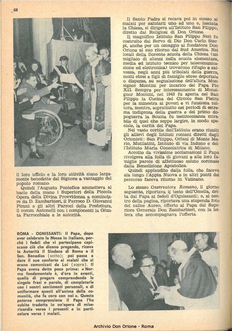 La piccola Opera della Divina Provvidenza, 60, 08, 15-04-1965, pagina 10