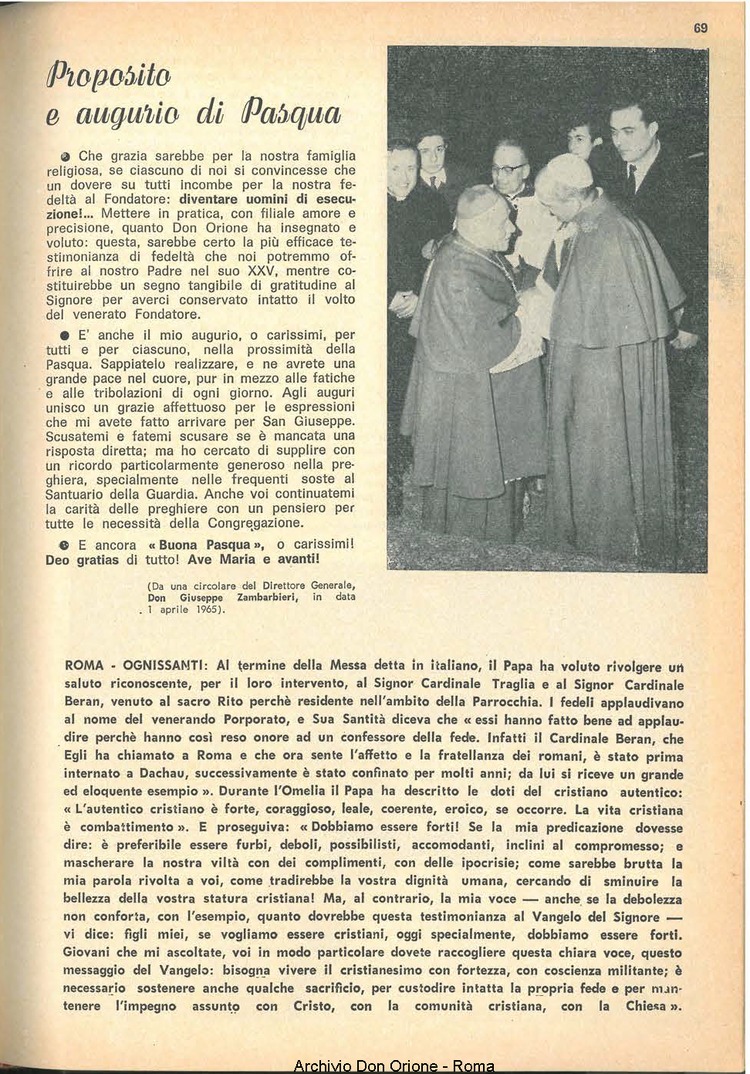La piccola Opera della Divina Provvidenza, 60, 08, 15-04-1965, pagina 11