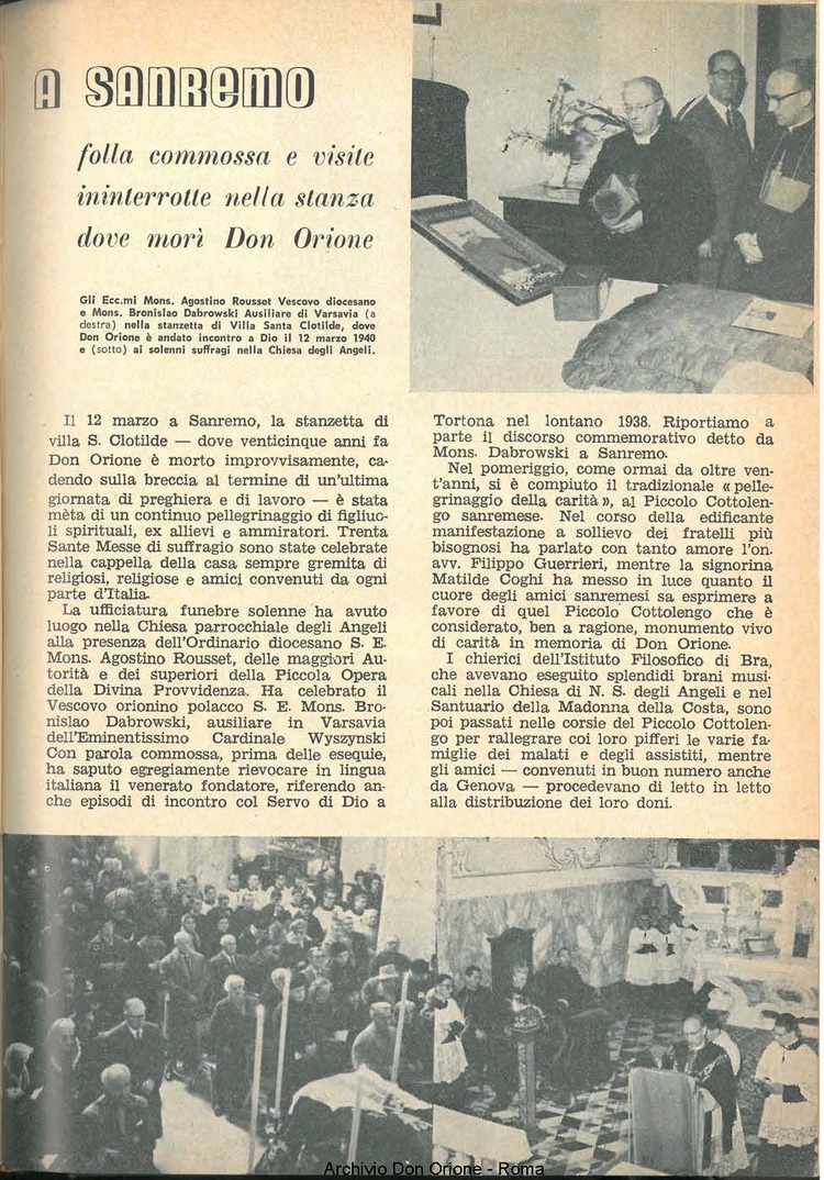 La piccola Opera della Divina Provvidenza, 60, 08, 15-04-1965, pagina 31