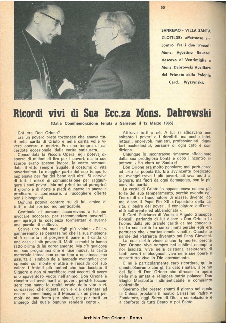 La piccola Opera della Divina Provvidenza, 60, 08, 15-04-1965, pagina 32