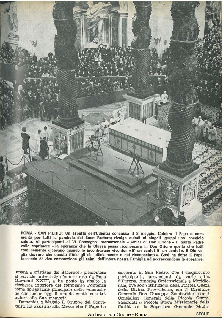 La piccola Opera della Divina Provvidenza, 60, 10, 15-05-1965, pagina 9