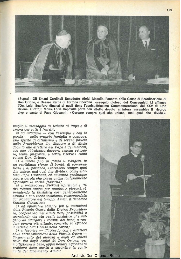 La piccola Opera della Divina Provvidenza, 60, 10, 15-05-1965, pagina 13