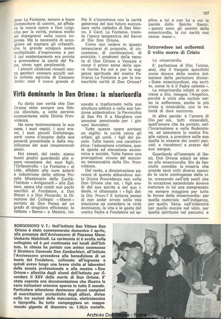La piccola Opera della Divina Provvidenza, 60, 10, 15-05-1965, pagina 27