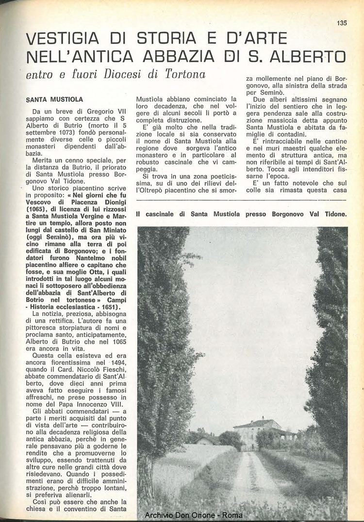 La piccola Opera della Divina Provvidenza, 60, 10, 15-05-1965, pagina 35