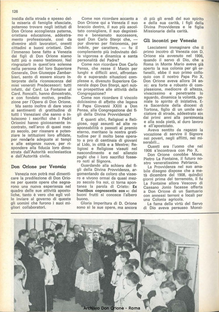 La piccola Opera della Divina Provvidenza, 60, 12, 15-06-1965, pagina 26