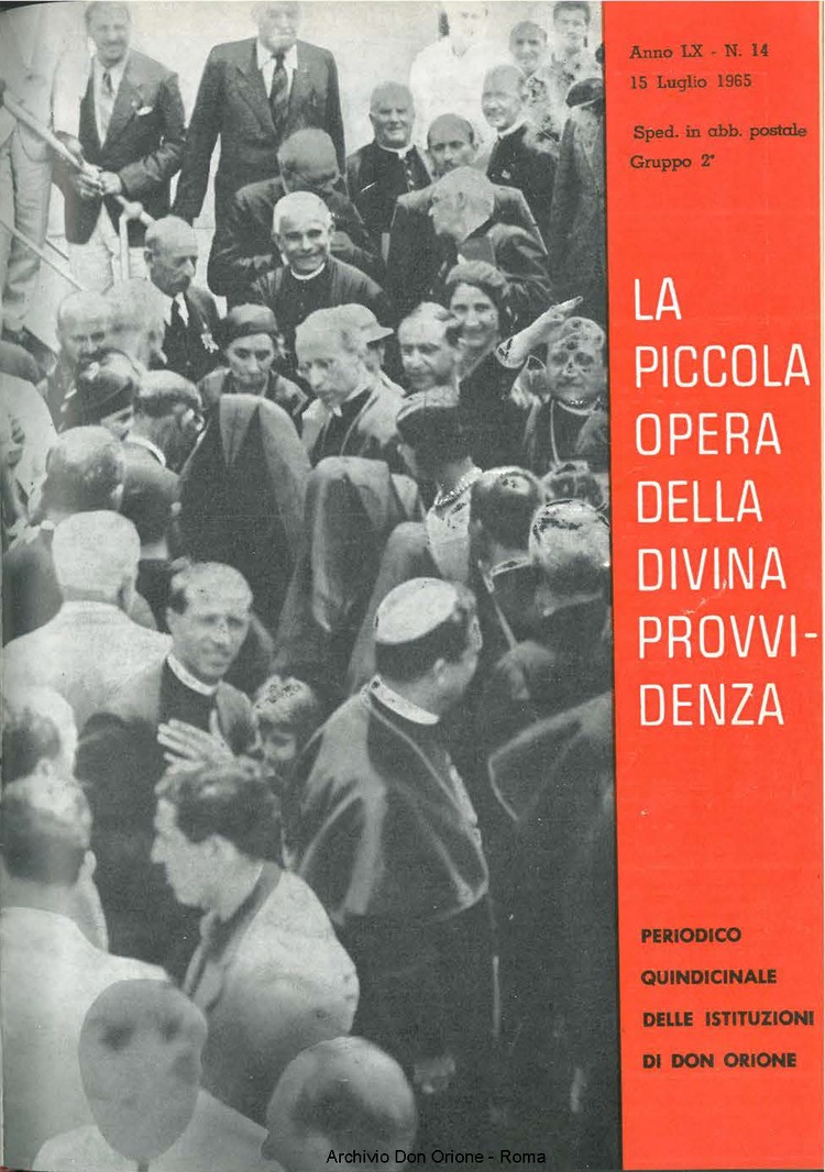 La piccola Opera della Divina Provvidenza, 60, 14, 15-07-1965, pagina 1