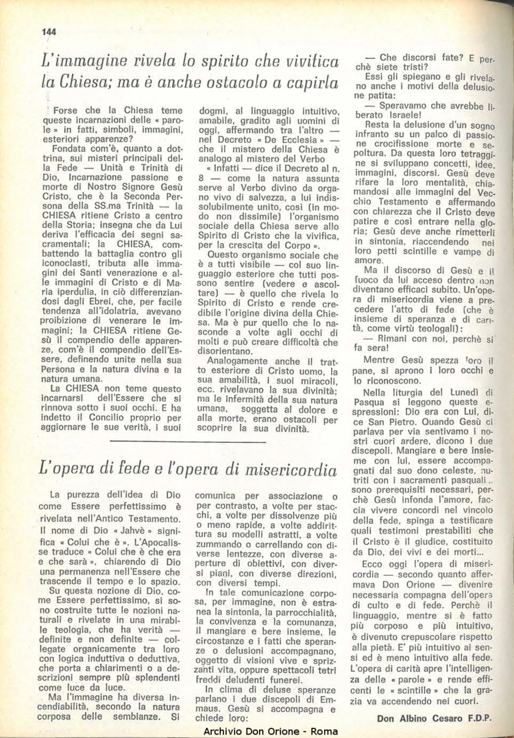 La piccola Opera della Divina Provvidenza, 60, 14, 15-07-1965, pagina 4