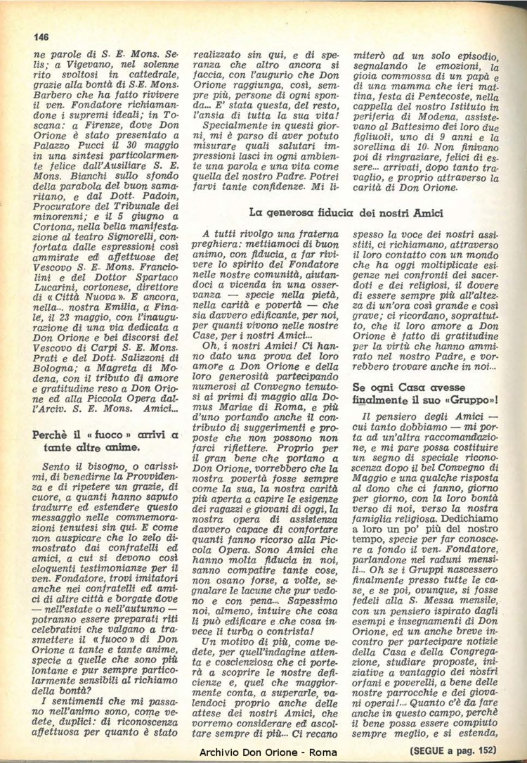 La piccola Opera della Divina Provvidenza, 60, 14, 15-07-1965, pagina 6