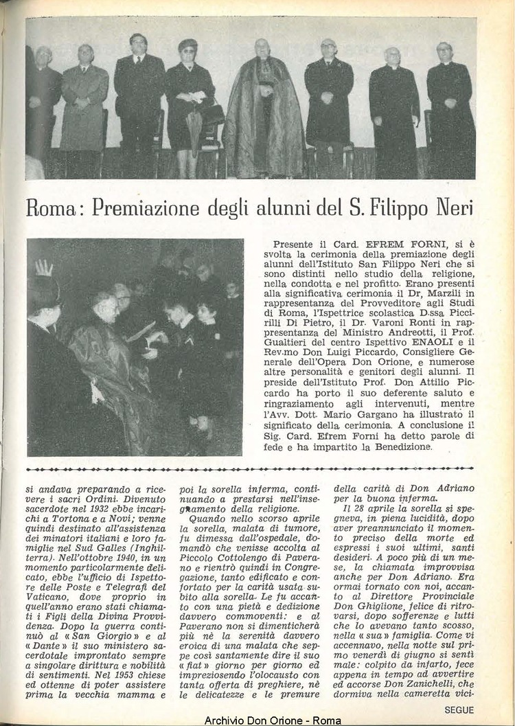 La piccola Opera della Divina Provvidenza, 60, 14, 15-07-1965, pagina 13