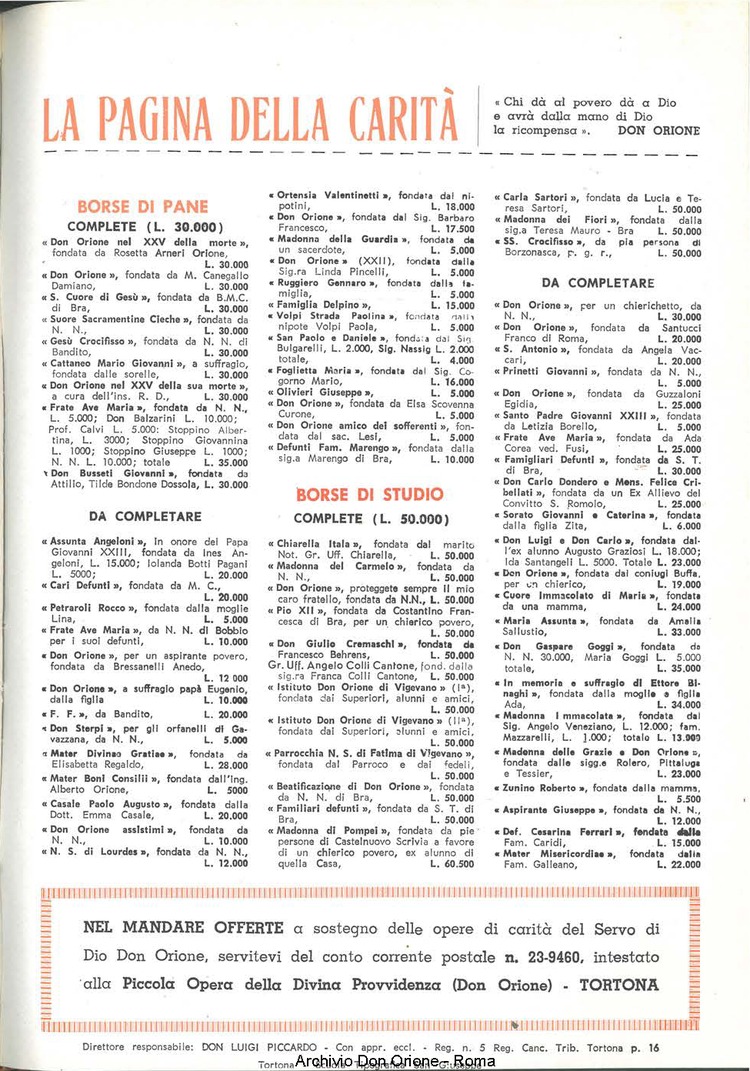La piccola Opera della Divina Provvidenza, 60, 14, 15-07-1965, pagina 19