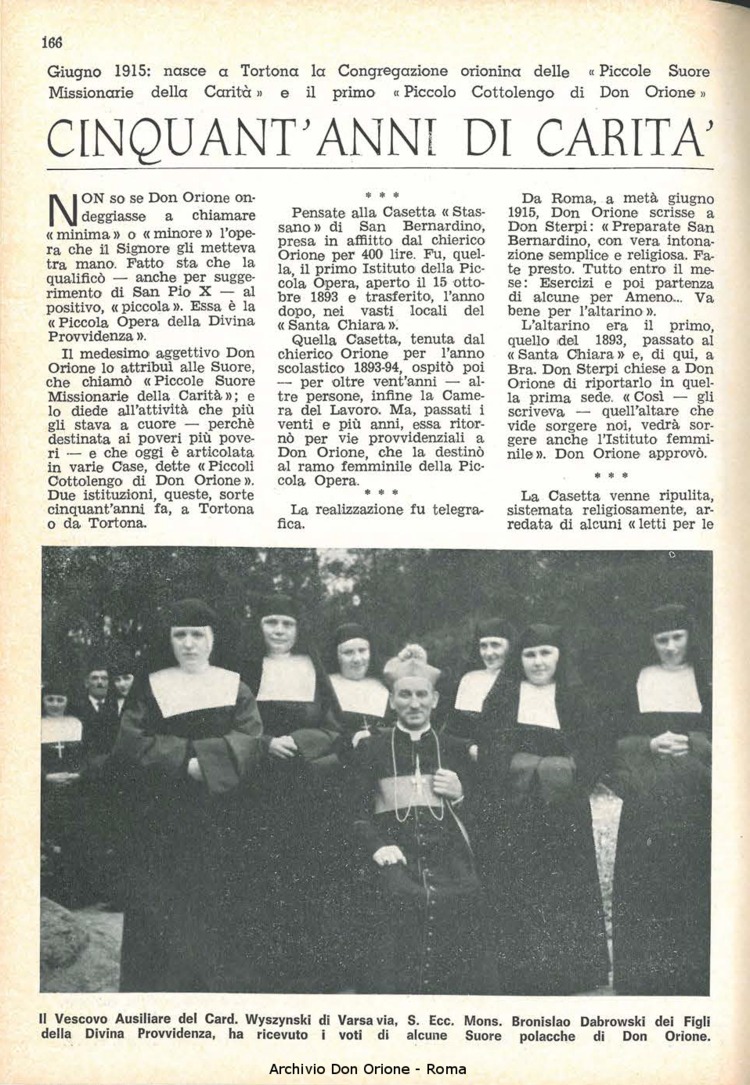La piccola Opera della Divina Provvidenza, 60, 16, 15-08-1965, pagina 6