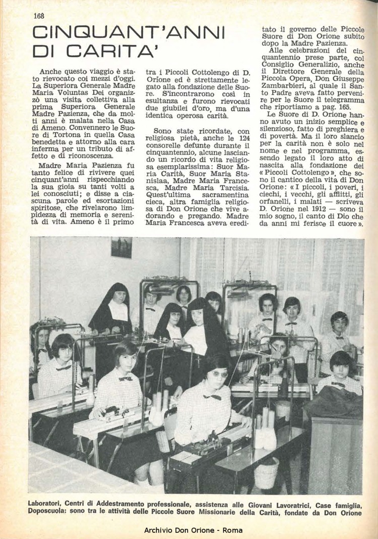 La piccola Opera della Divina Provvidenza, 60, 16, 15-08-1965, pagina 8