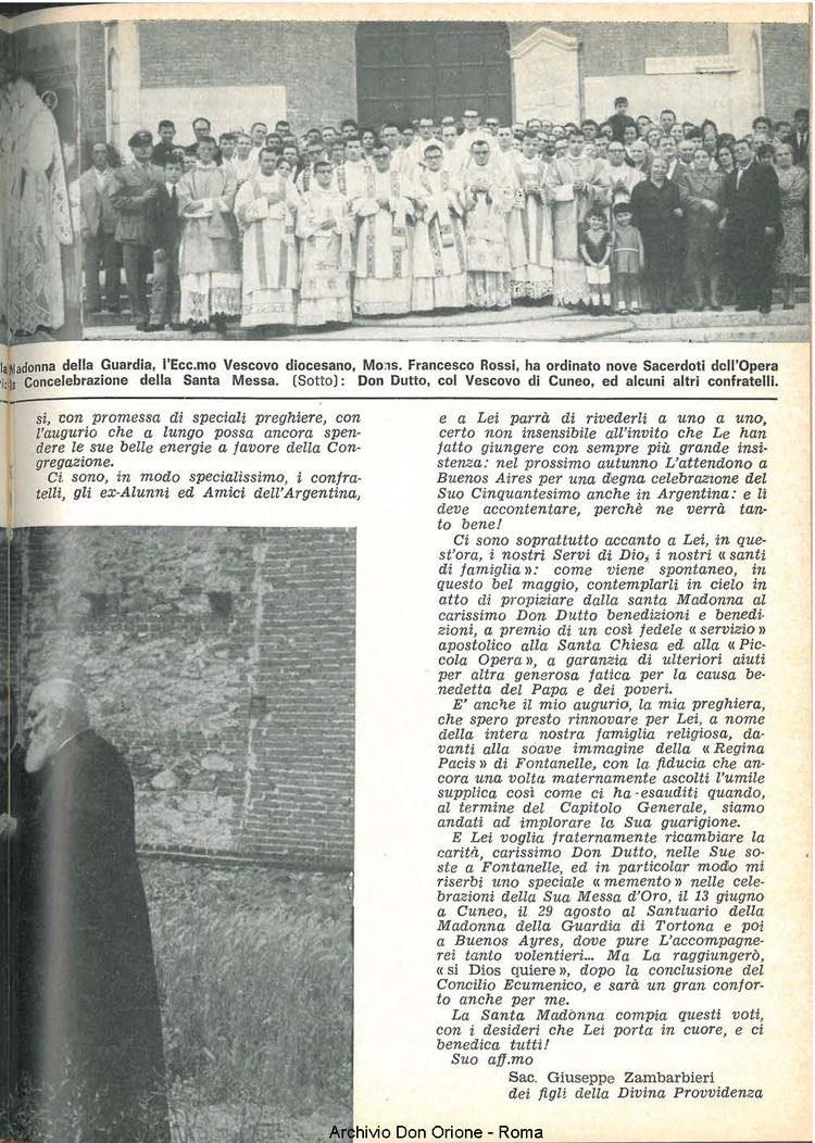 La piccola Opera della Divina Provvidenza, 60, 16, 15-08-1965, pagina 11
