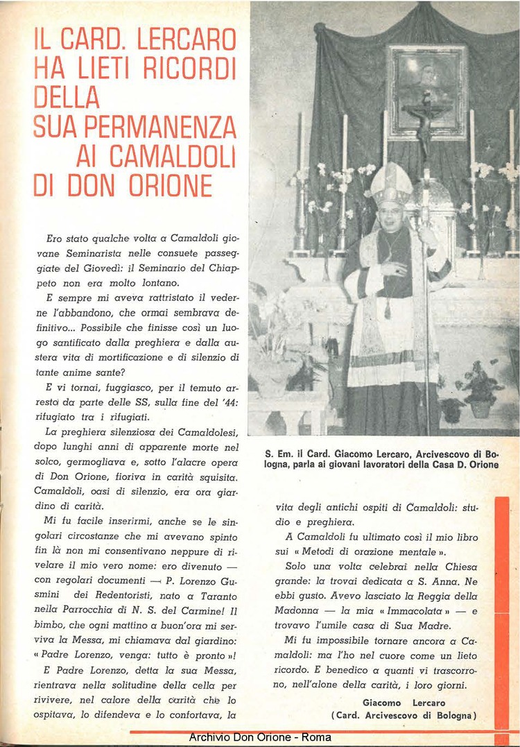 La piccola Opera della Divina Provvidenza, 60, 17, 01-09-1965, pagina 9