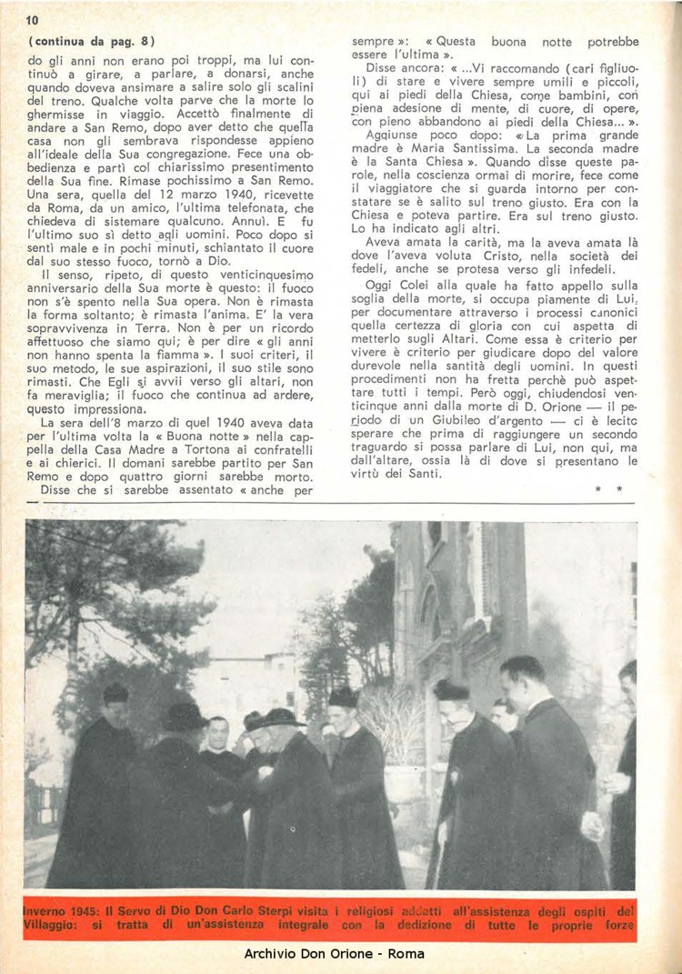 La piccola Opera della Divina Provvidenza, 60, 17, 01-09-1965, pagina 10