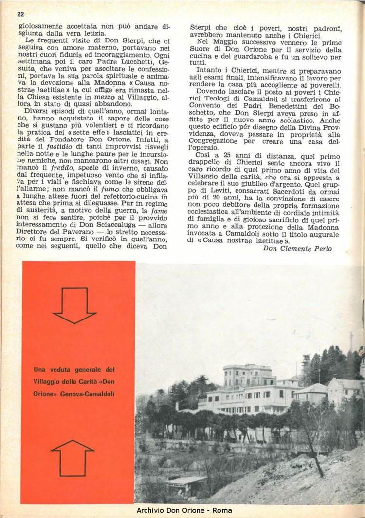 La piccola Opera della Divina Provvidenza, 60, 17, 01-09-1965, pagina 22