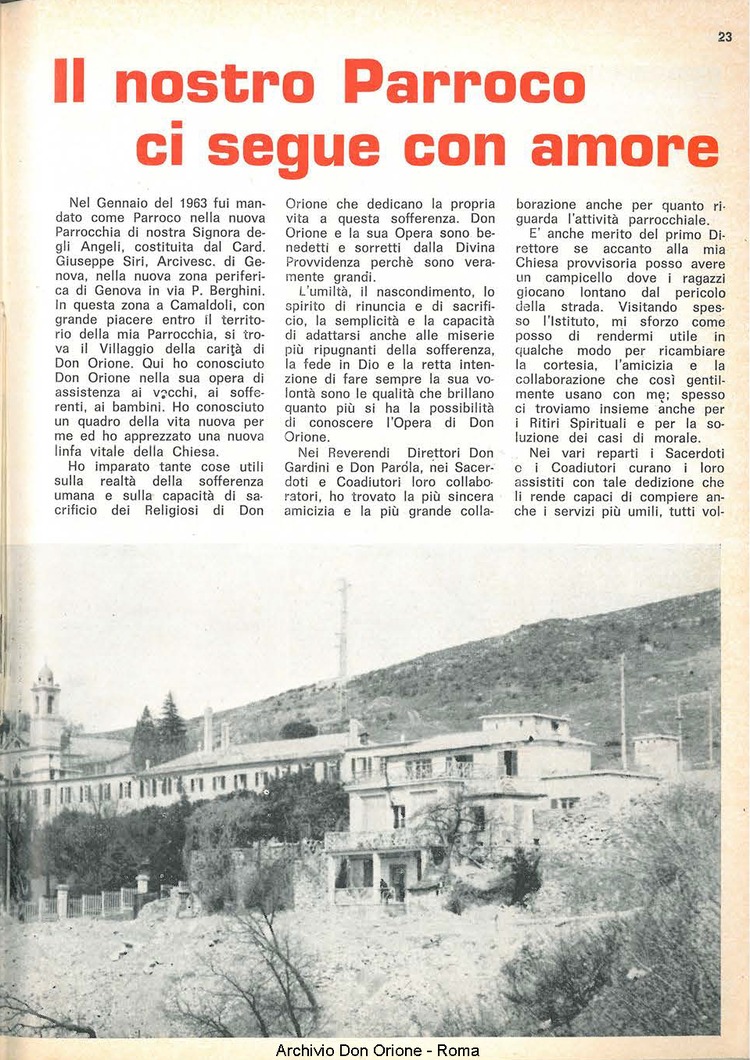 La piccola Opera della Divina Provvidenza, 60, 17, 01-09-1965, pagina 23